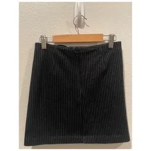 Urban Outfitters Skirts Light Before Dark Black Striped Aline